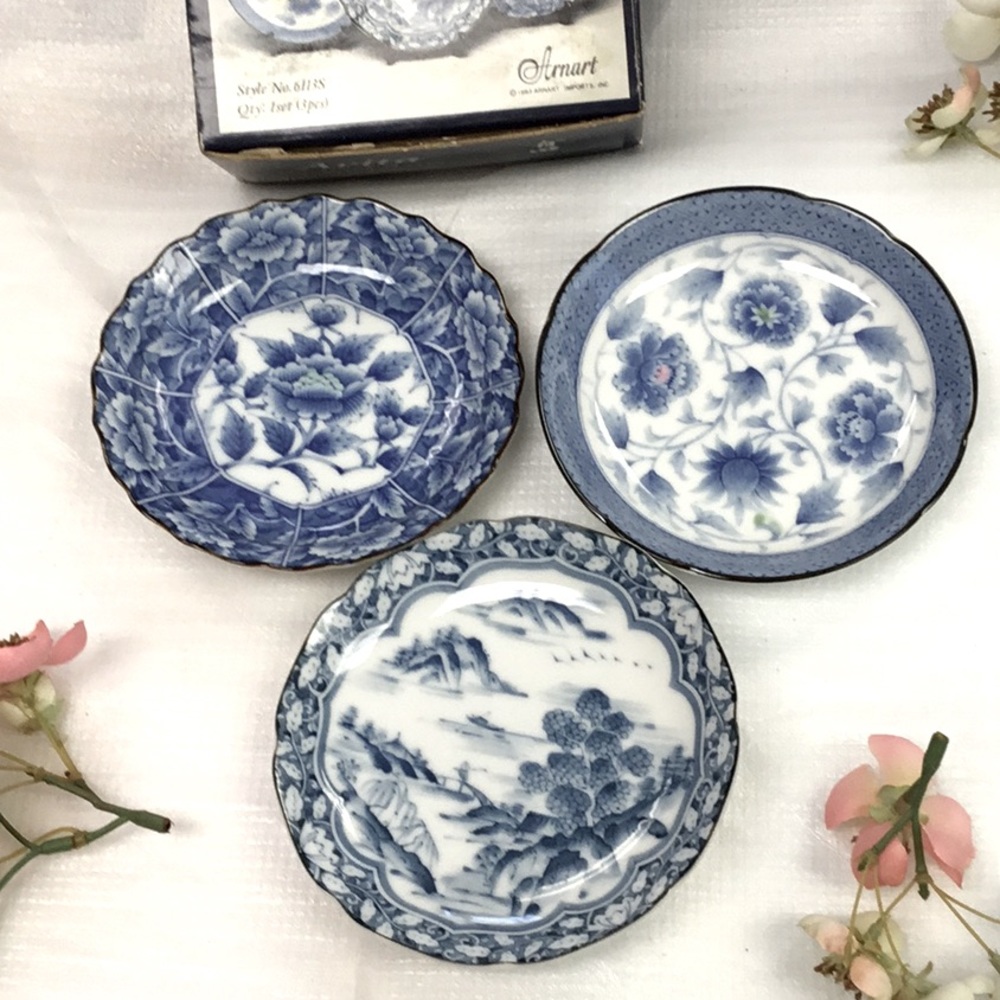 Vintage Arita Collector Plates 1983 Made in Japan